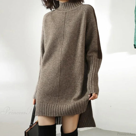 Turtleneck Wool Knit Warm Sweater
