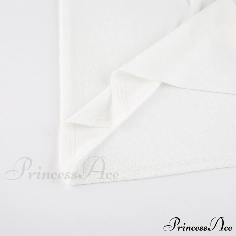 White Shoulder Parties - Women for Split Gown One for Gown and Full-Length Warm-Season Elegant Long Beachwear