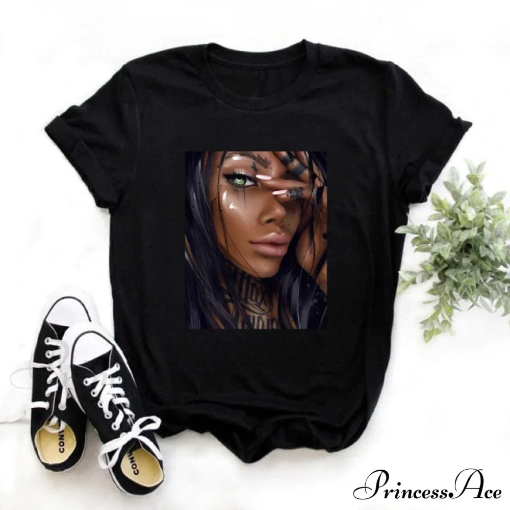 Floral Print Casual Tee