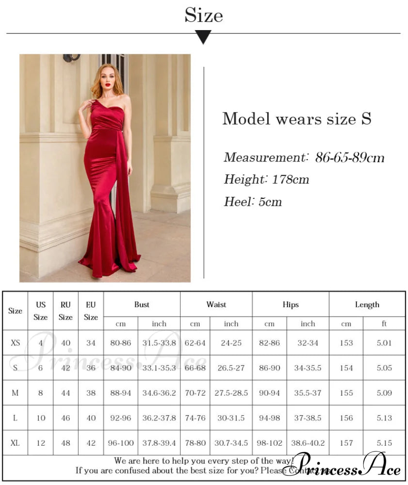 Women's Blue Evening Green Gown Full-Length Party Royal with Sexy Gown Satin Long Ribbon Draped Dress
