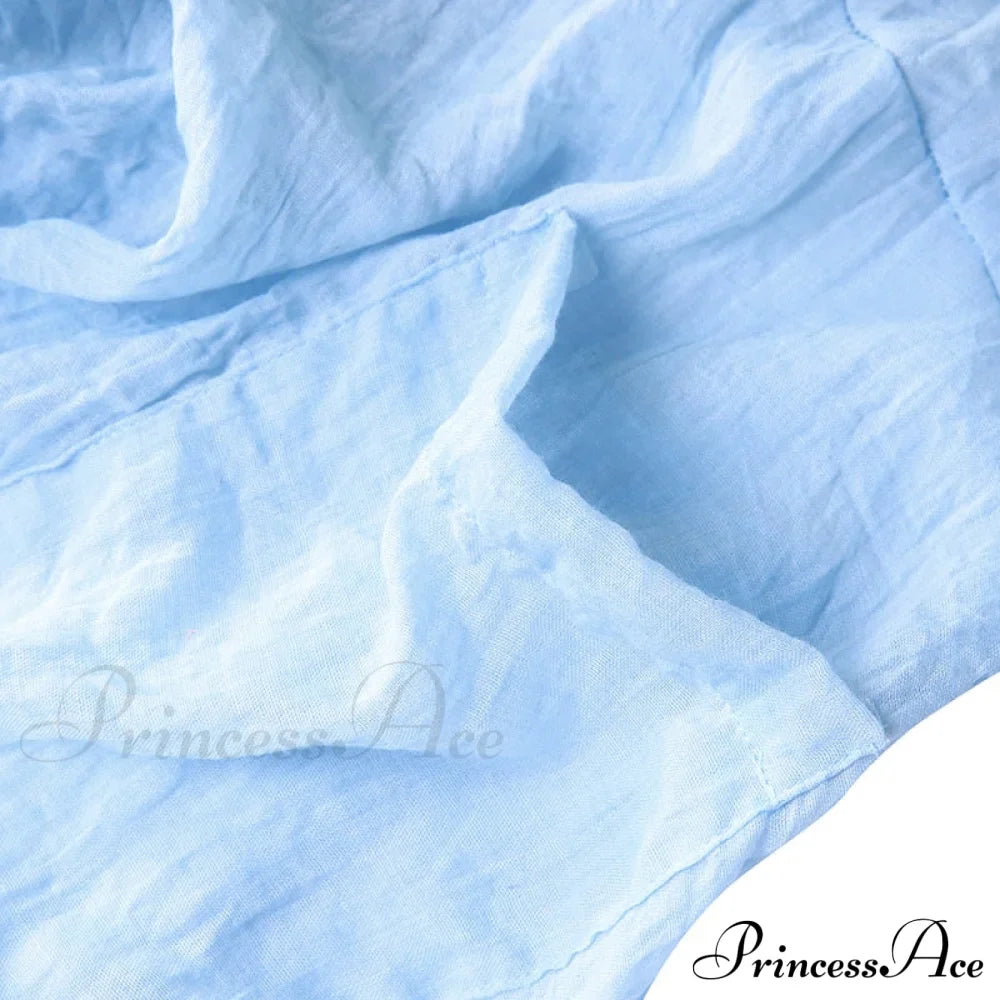 Solid Asymmetrical Cowl Neck Blouse