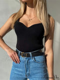 Y2K Knitted Sexy Cropped Corset