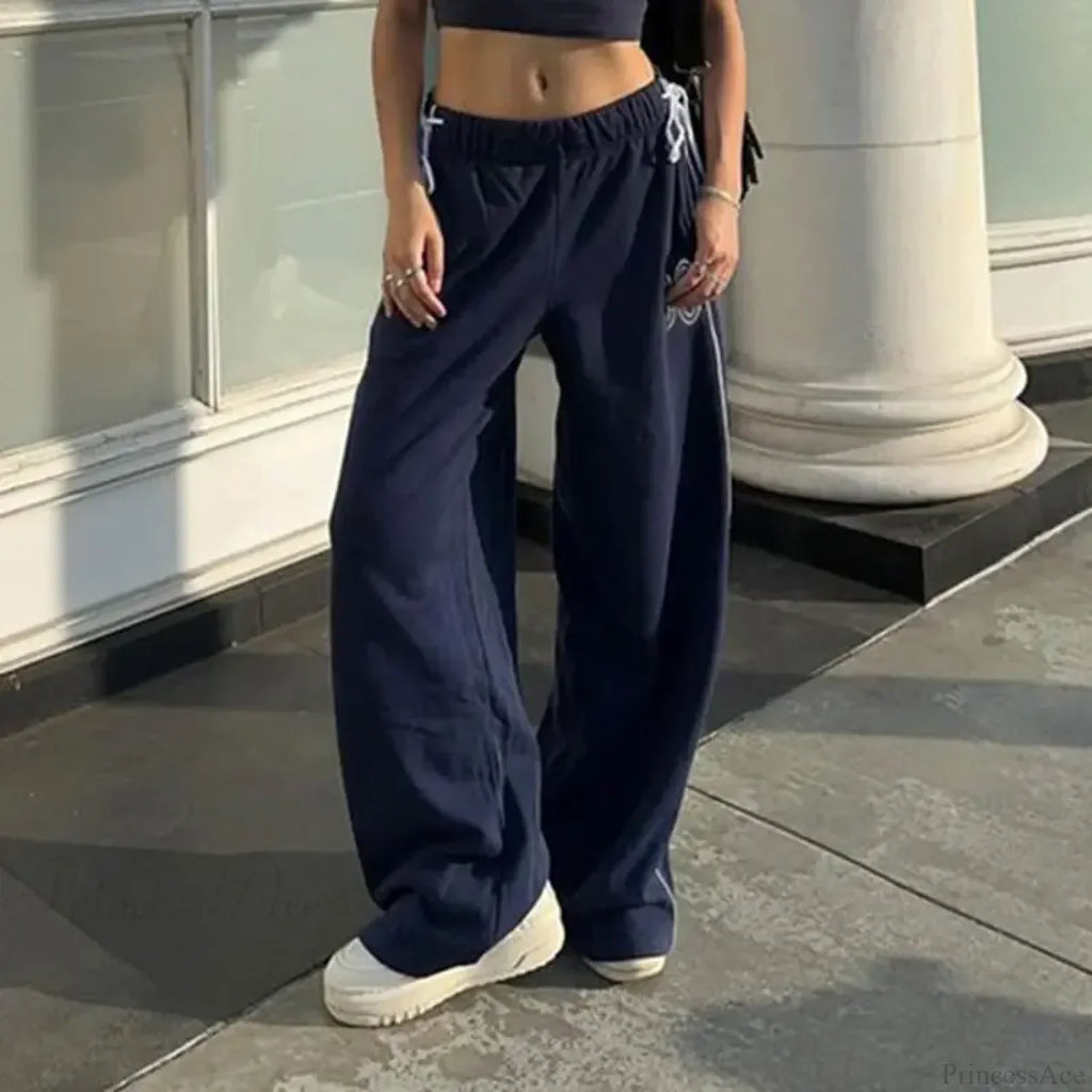 Y2K Oversized Sweatpants Joggers Pants